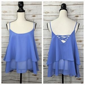 Thanth Flowy Layered Tank Top Size XXXL